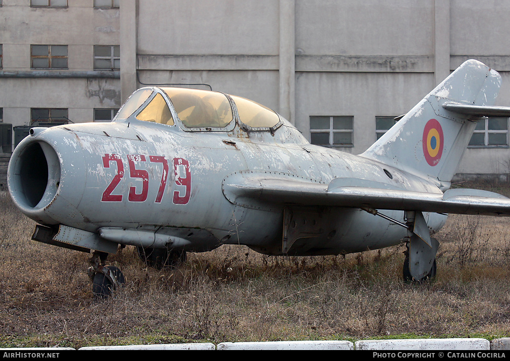 Aircraft Photo of 2579 | Aero CS-102 (MiG-15UTI) | Romania - Air Force | AirHistory.net #736962