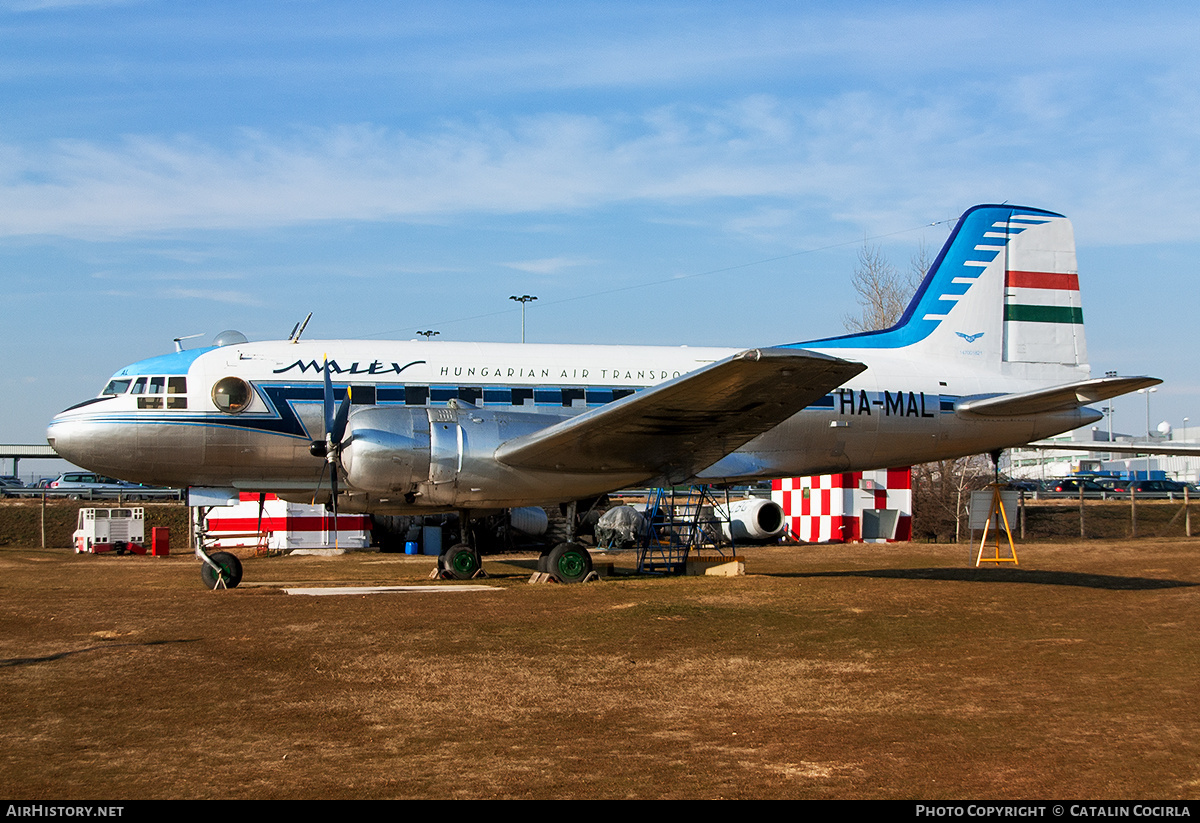 Aircraft Photo of HA-MAL | Ilyushin Il-14T | Malév - Hungarian Airlines | AirHistory.net #736966