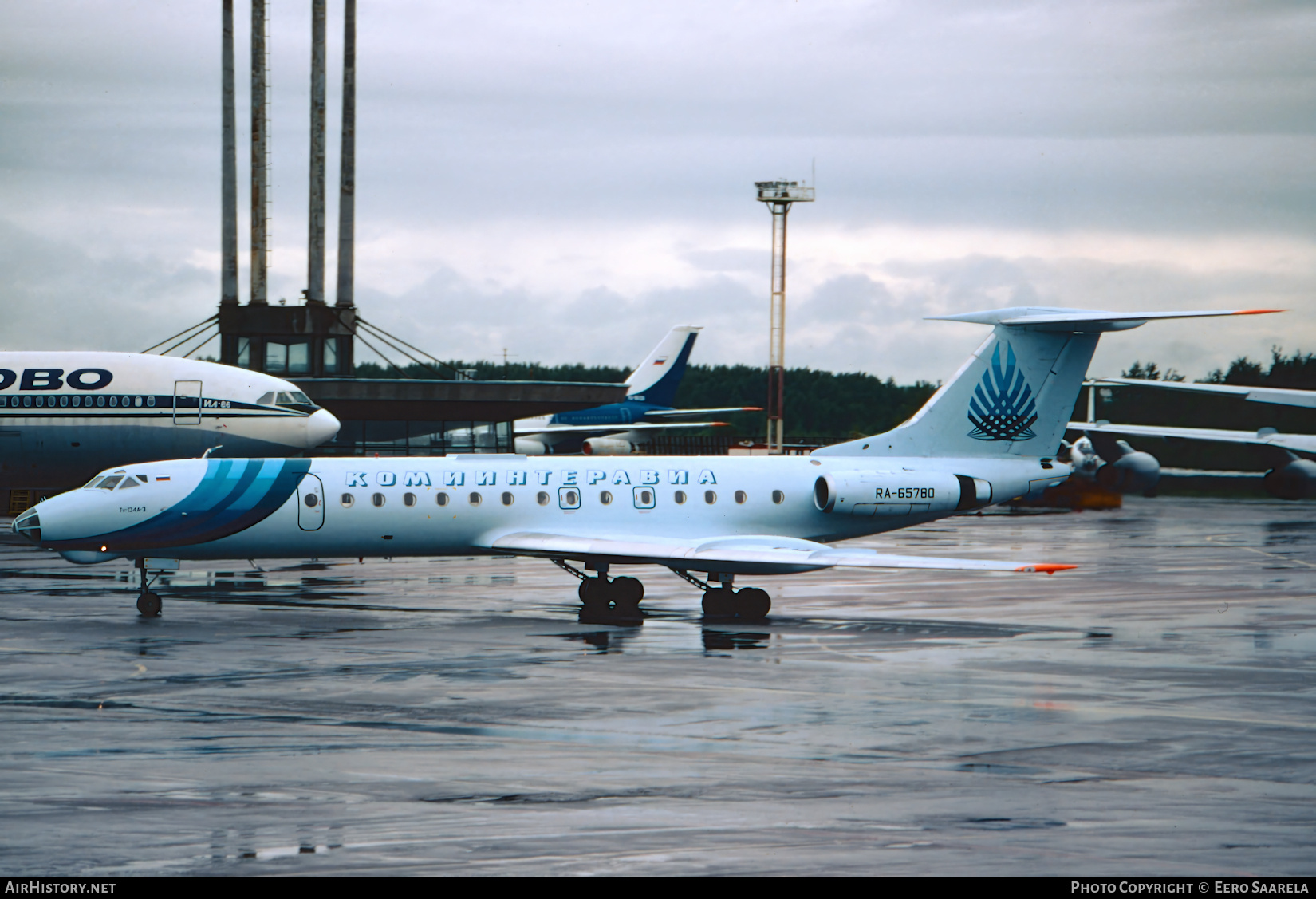 Aircraft Photo of RA-65780 | Tupolev Tu-134A-3 | Komiinteravia | AirHistory.net #736967