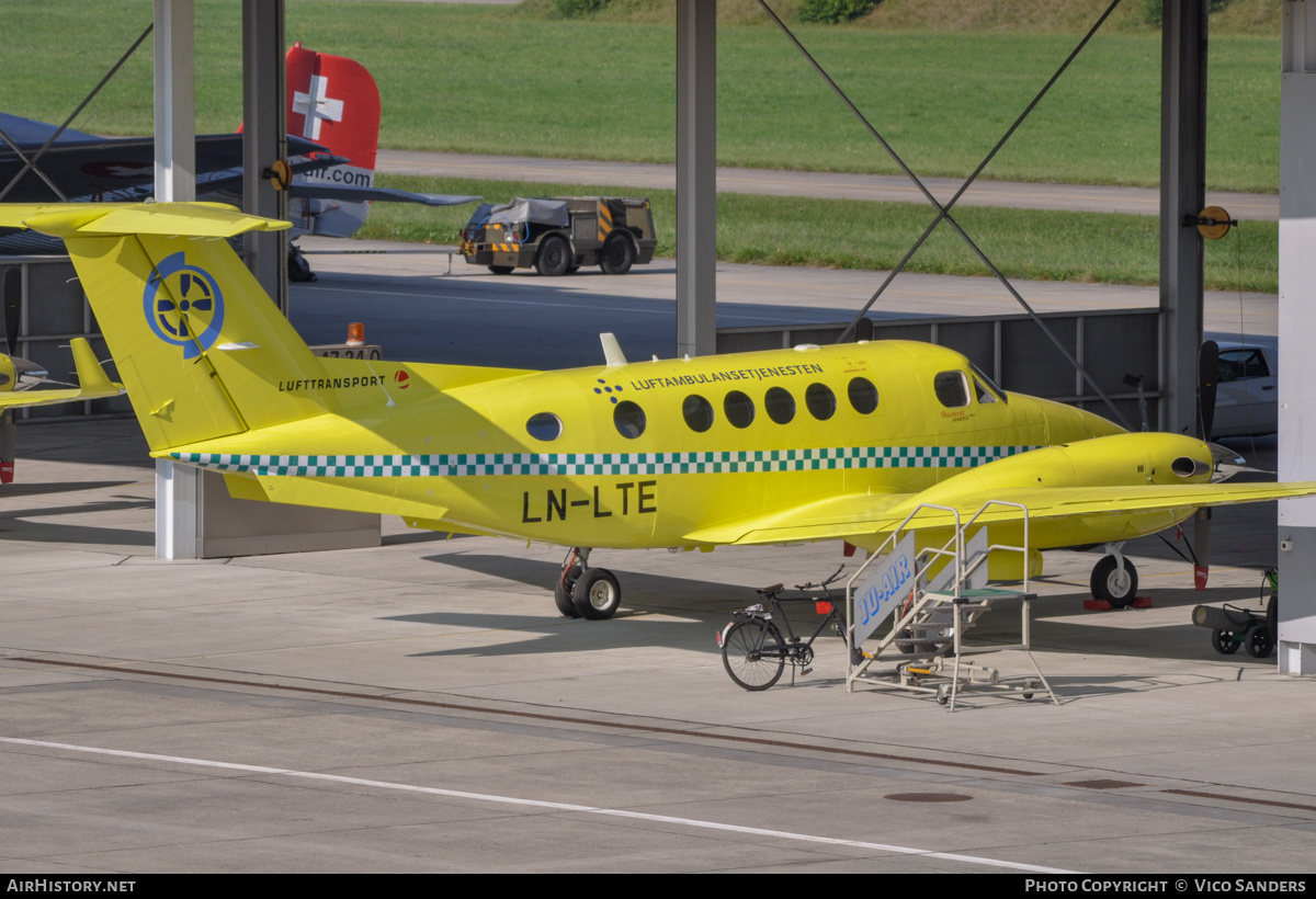 Aircraft Photo of LN-LTE | Hawker Beechcraft B200GTO/WL King Air | Luftambulansetjenesten | AirHistory.net #736981