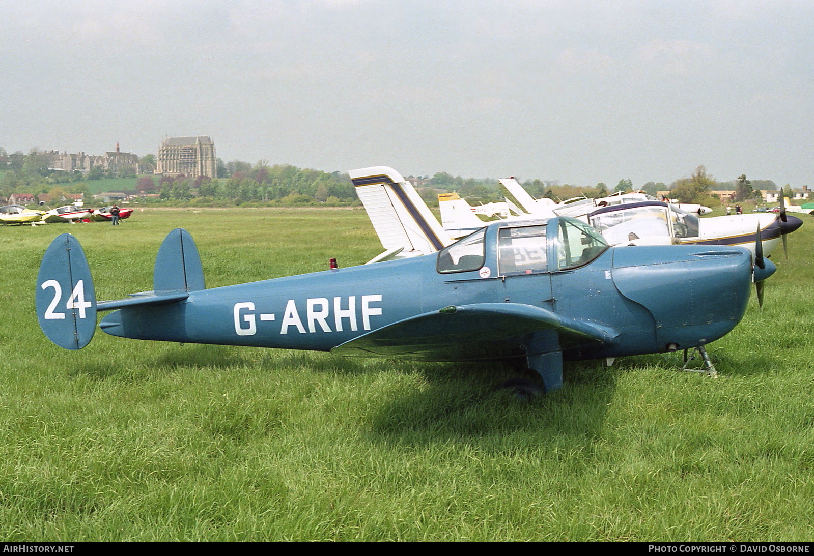 Aircraft Photo of G-ARHF | Forney F-1A Aircoupe | AirHistory.net #736985