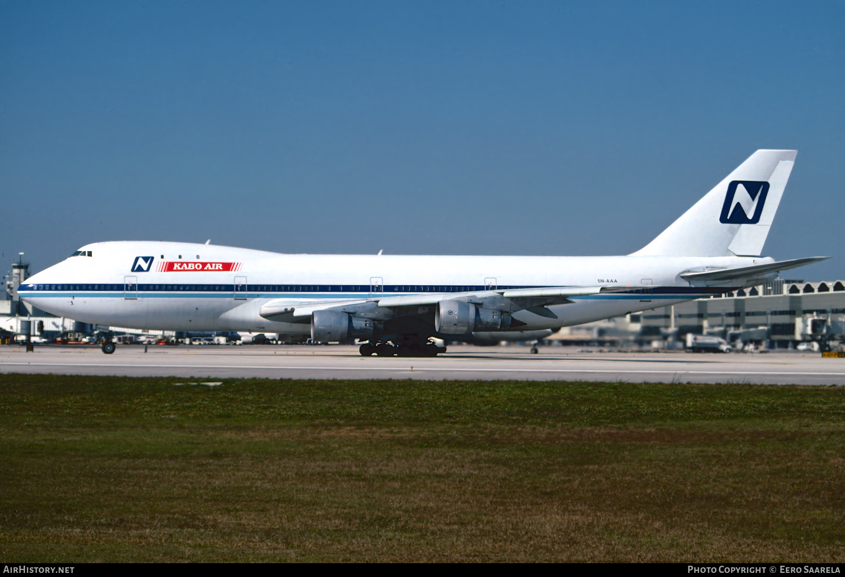 Aircraft Photo of 5N-AAA | Boeing 747-148 | Kabo Air | AirHistory.net #736992