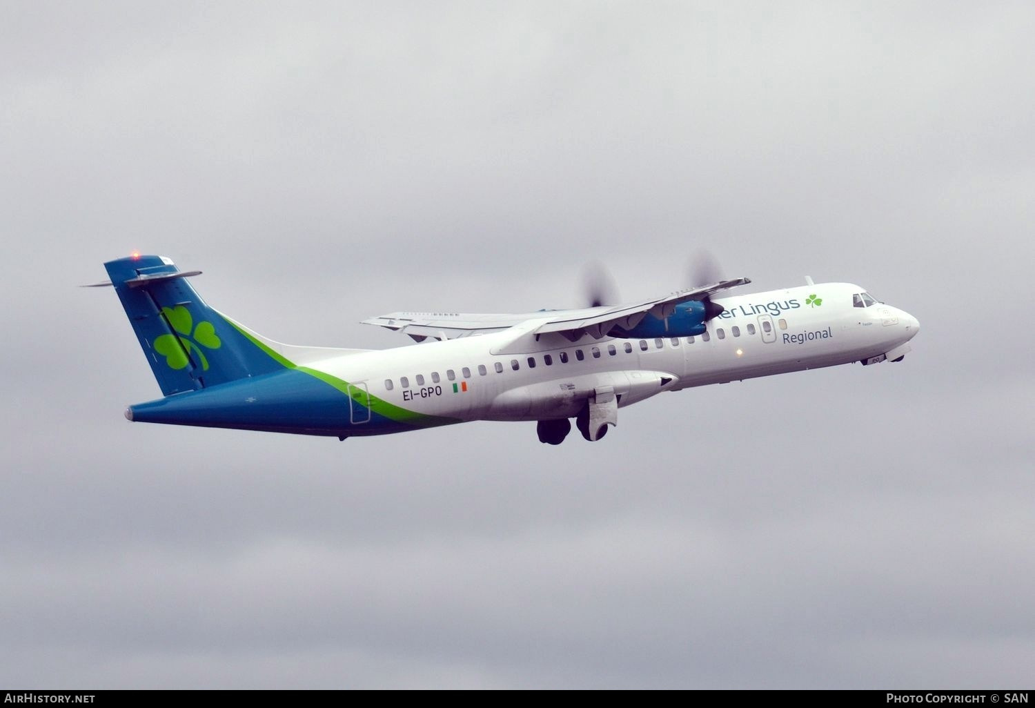 Aircraft Photo of EI-GPO | ATR ATR-72-600 (ATR-72-212A) | Aer Lingus Regional | AirHistory.net #736993
