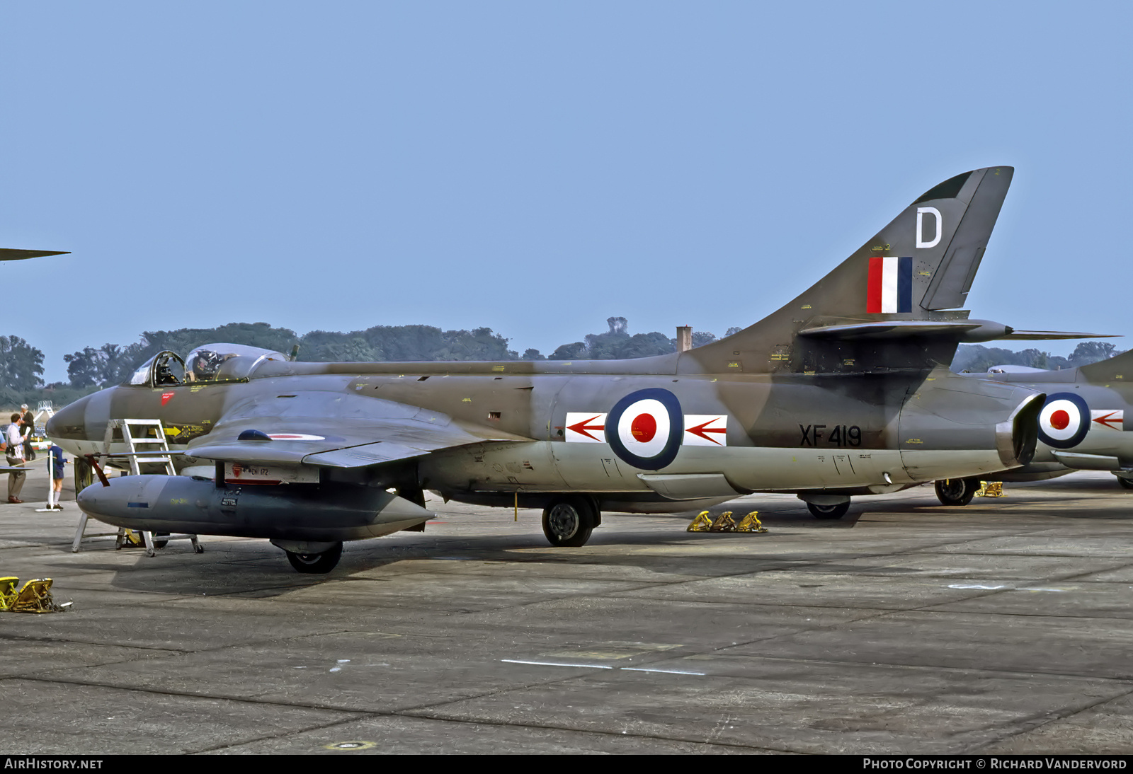 Aircraft Photo of XF419 | Hawker Hunter F6 | UK - Air Force | AirHistory.net #737007