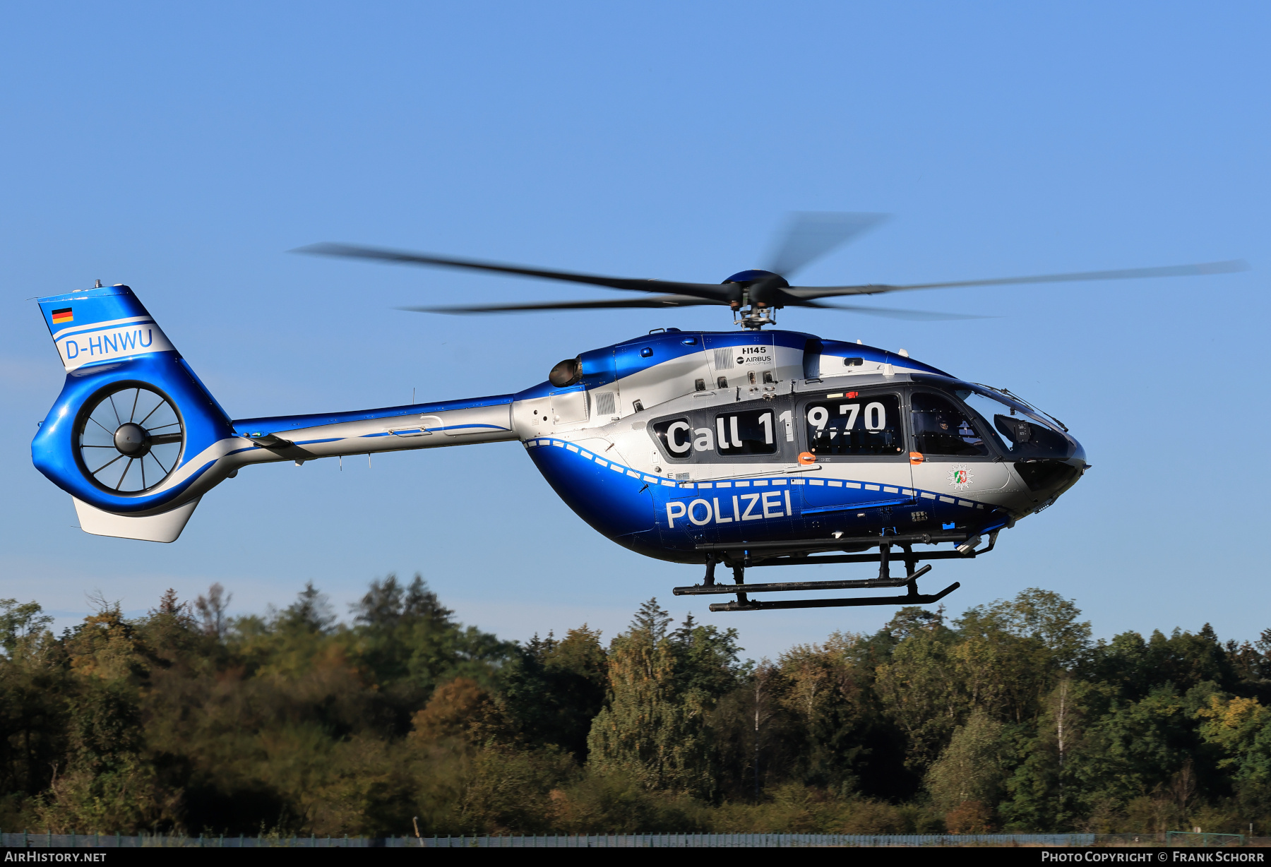 Aircraft Photo of D-HNWU | Airbus Helicopters H-145T-2 | Polizei Nordrhein-Westfalen | AirHistory.net #737028