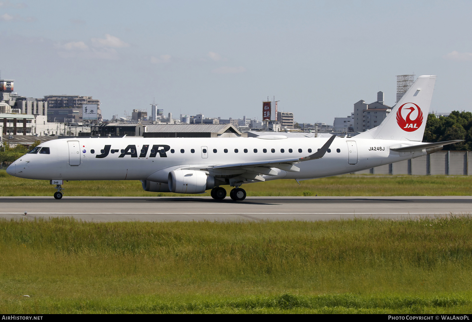 Aircraft Photo of JA246J | Embraer 190STD (ERJ-190-100STD) | J-Air | AirHistory.net #737048