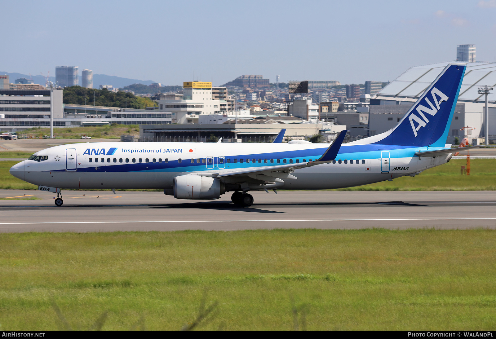 Aircraft Photo of JA84AN | Boeing 737-881 | All Nippon Airways - ANA | AirHistory.net #737052