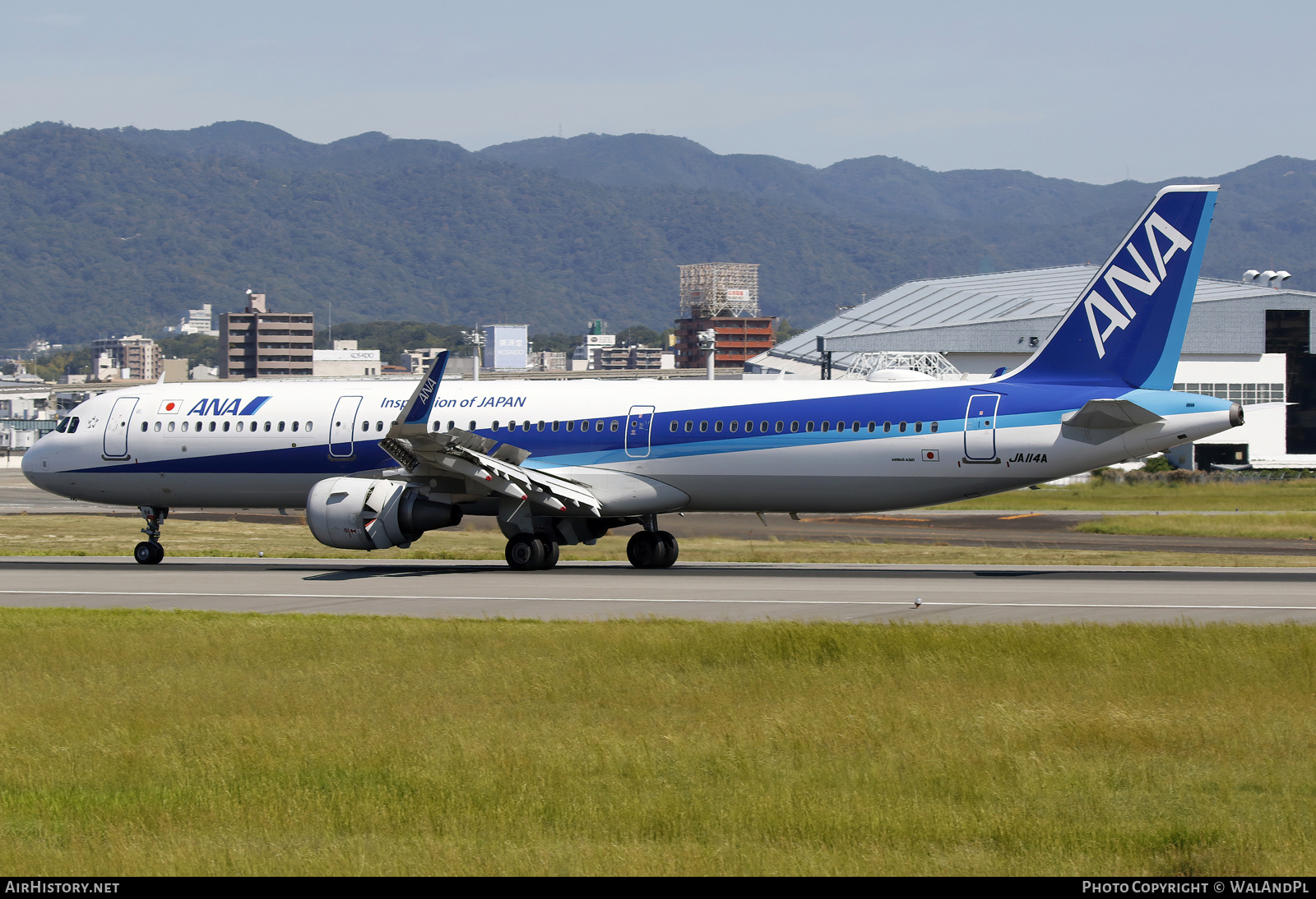 Aircraft Photo of JA114A | Airbus A321-211 | All Nippon Airways - ANA | AirHistory.net #737054
