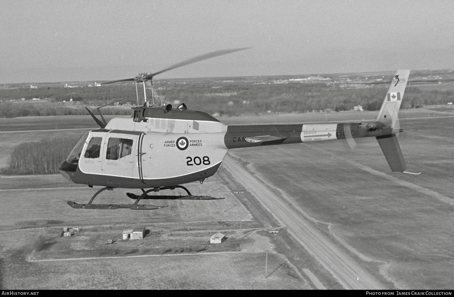 Aircraft Photo of 136208 | Bell CH-136 Kiowa (206A-1/COH-58A) | Canada - Air Force | AirHistory.net #737063