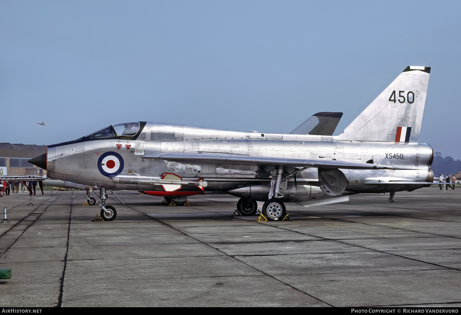 Aircraft Photo of XS450 | English Electric Lightning T5 | UK - Air Force | AirHistory.net #737065