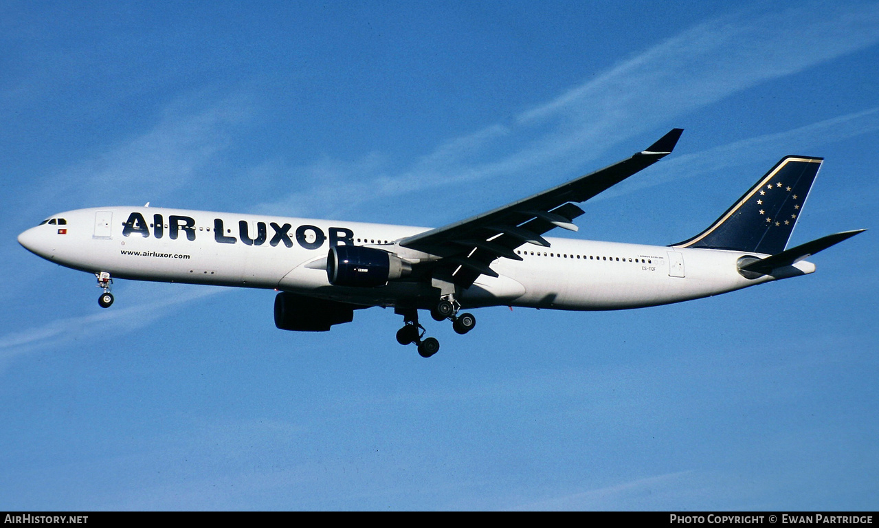 Aircraft Photo of CS-TQF | Airbus A330-322 | Air Luxor | AirHistory.net #737076