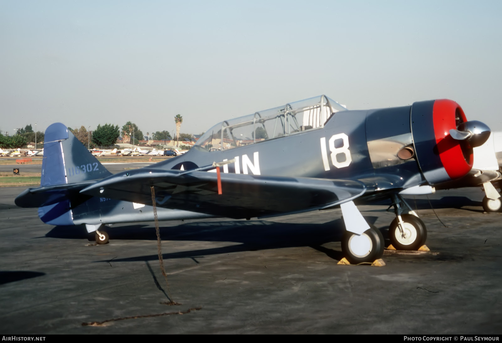 Aircraft Photo of N57318 / 116302 | North American AT-6A Texan | USA - Air Force | AirHistory.net #737090
