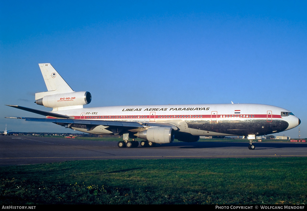Aircraft Photo of PP-VMX | McDonnell Douglas DC-10-30 | Líneas Aéreas Paraguayas - LAP | AirHistory.net #737119