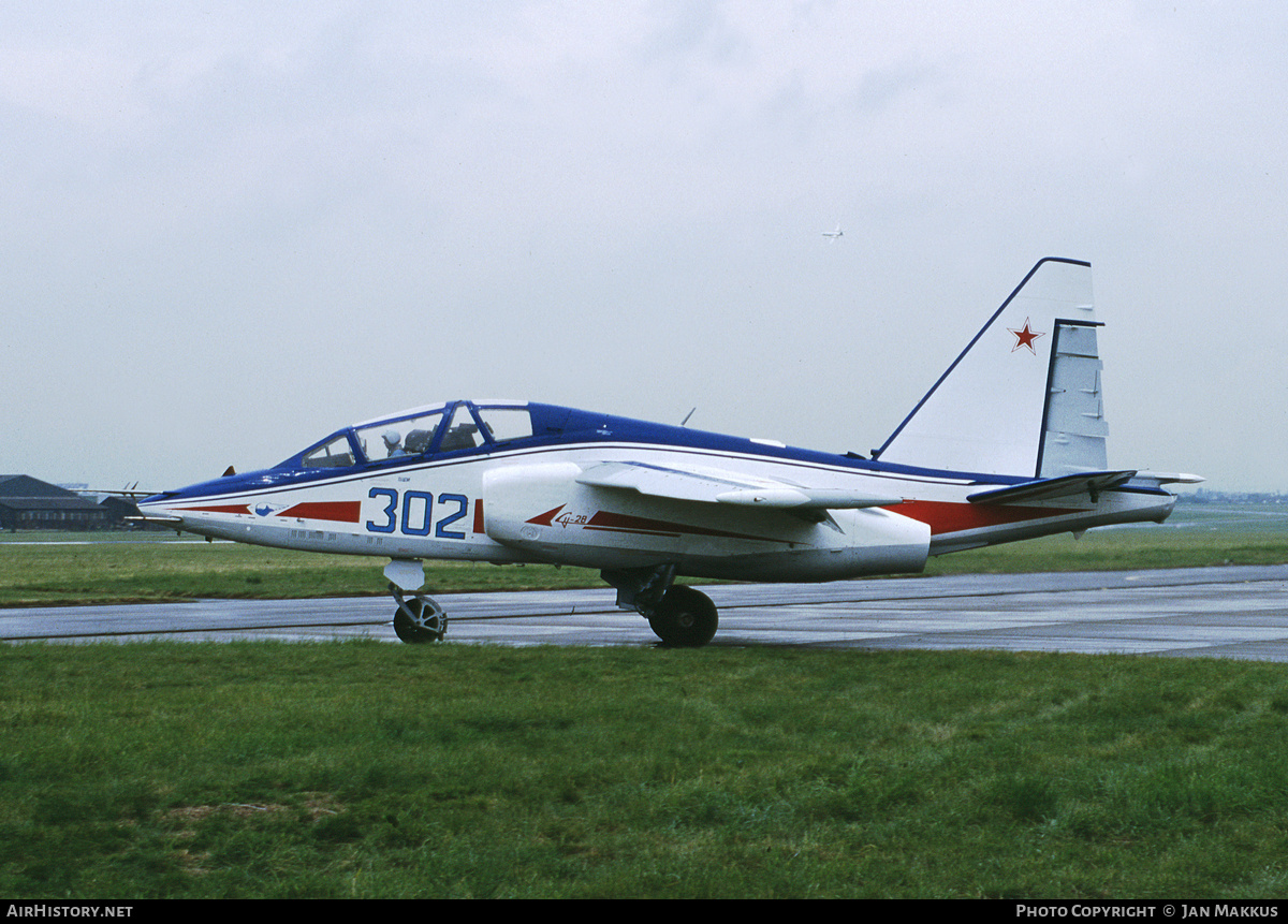 Aircraft Photo of 302 blue | Sukhoi Su-28 | Soviet Union - Air Force | AirHistory.net #737121