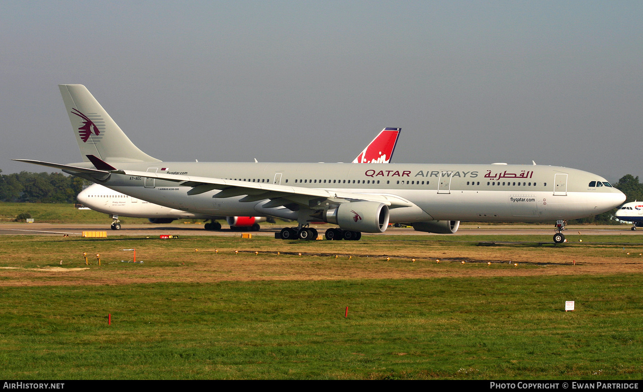 Aircraft Photo of A7-AEC | Airbus A330-303 | Qatar Airways | AirHistory.net #737129