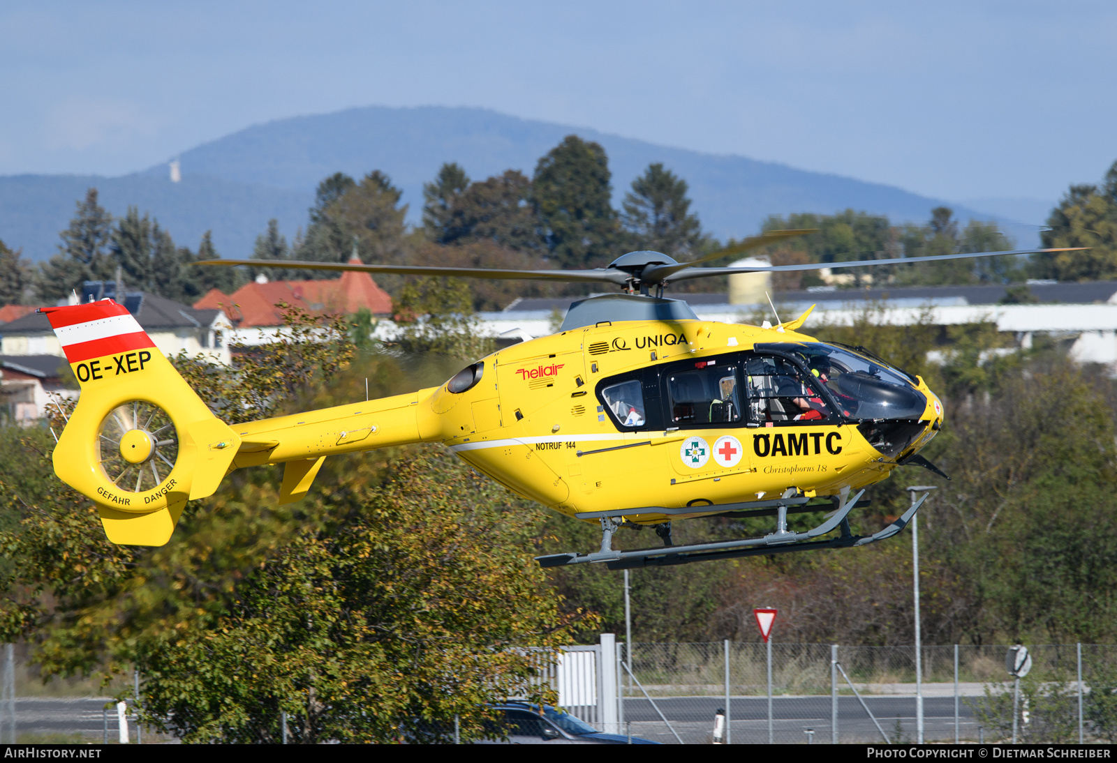 Aircraft Photo of OE-XEP | Eurocopter EC-135T-1 | ÖAMTC | AirHistory.net #737149