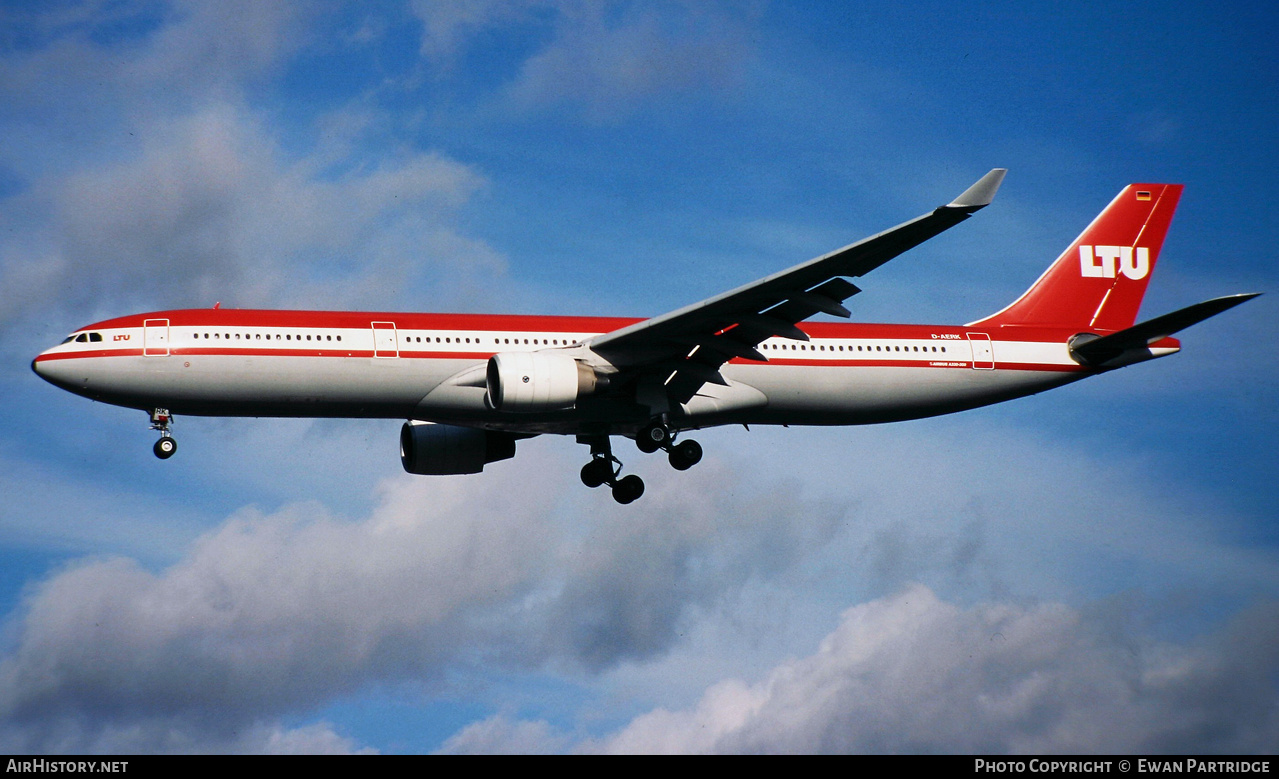 Aircraft Photo of D-AERK | Airbus A330-322 | LTU - Lufttransport-Unternehmen | AirHistory.net #737156