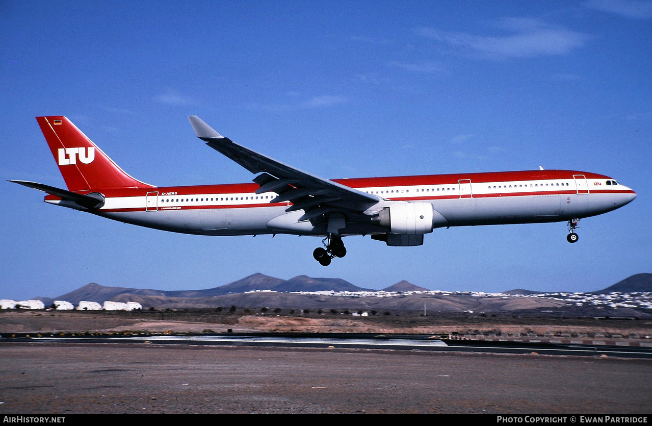 Aircraft Photo of D-AERS | Airbus A330-322 | LTU - Lufttransport-Unternehmen | AirHistory.net #737157