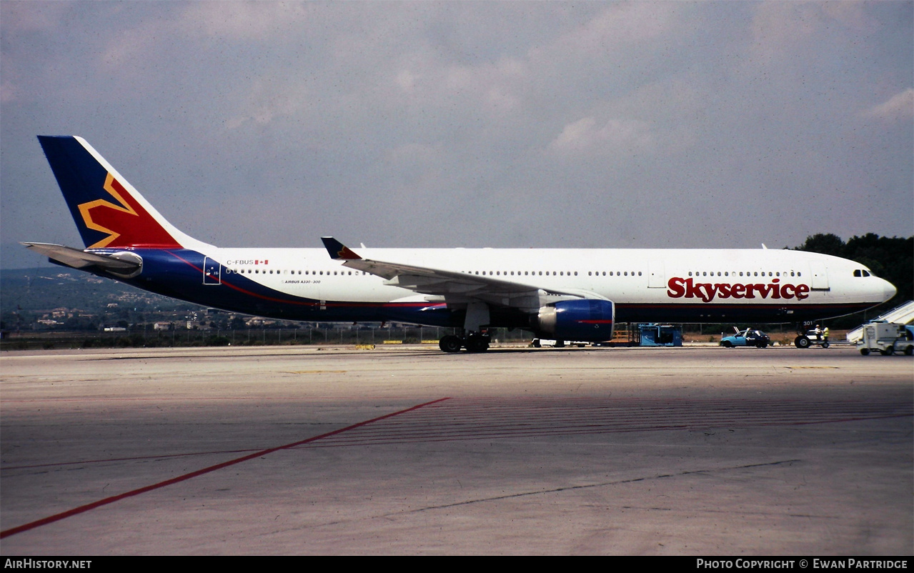 Aircraft Photo of C-FBUS | Airbus A330-322 | Skyservice Airlines | AirHistory.net #737163