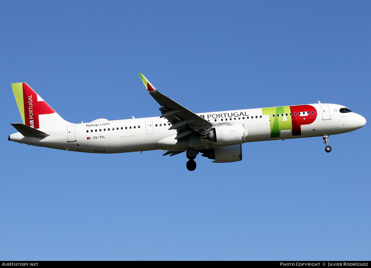 Aircraft Photo of CS-TXL | Airbus A321-251NX | TAP Air Portugal | AirHistory.net #737171