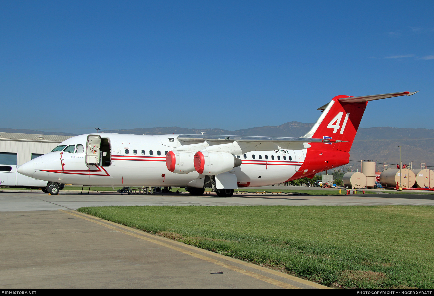 Aircraft Photo of N471NA | British Aerospace BAe-146-200 | Neptune Aviation Services | AirHistory.net #737173