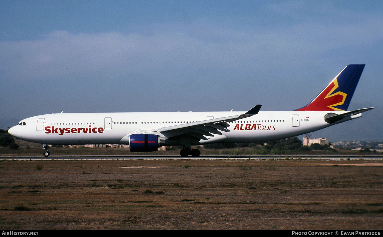 Aircraft Photo of C-FRAV | Airbus A330-322 | Skyservice Airlines | AirHistory.net #737176