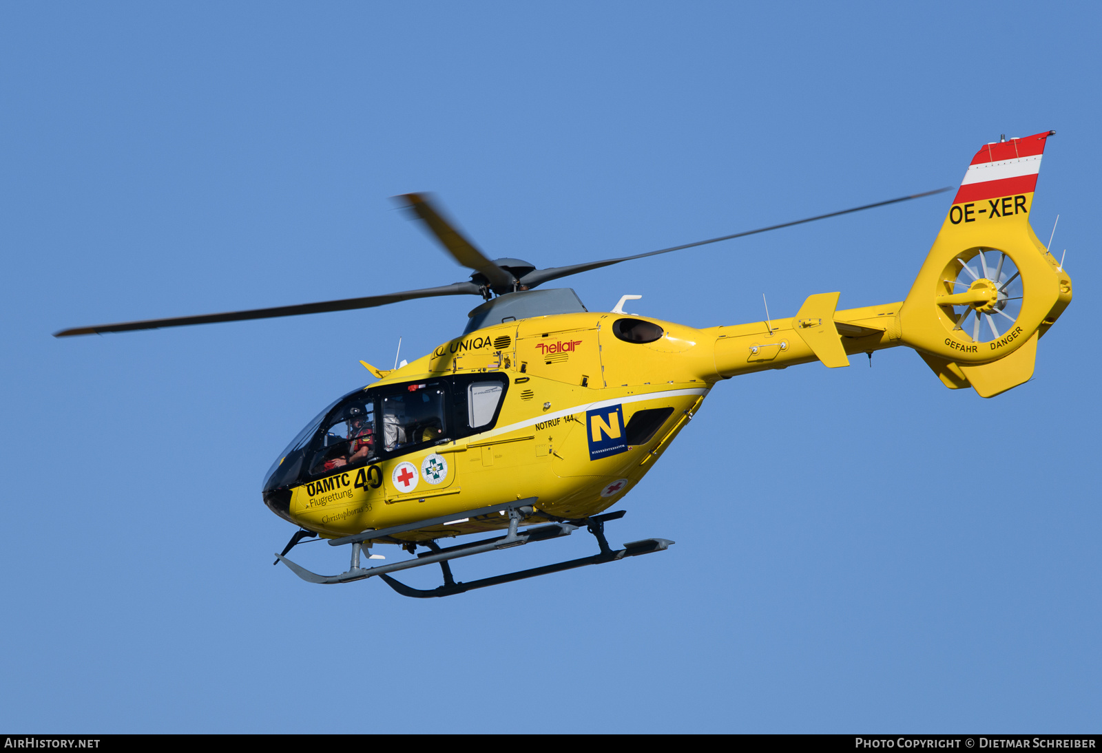Aircraft Photo of OE-XER | Eurocopter EC-135T-2 | ÖAMTC | AirHistory.net #737206