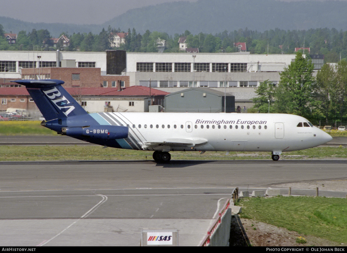 Aircraft Photo of G-BBMG | BAC 111-408EF One-Eleven | Birmingham European Airways - BEA | AirHistory.net #737208