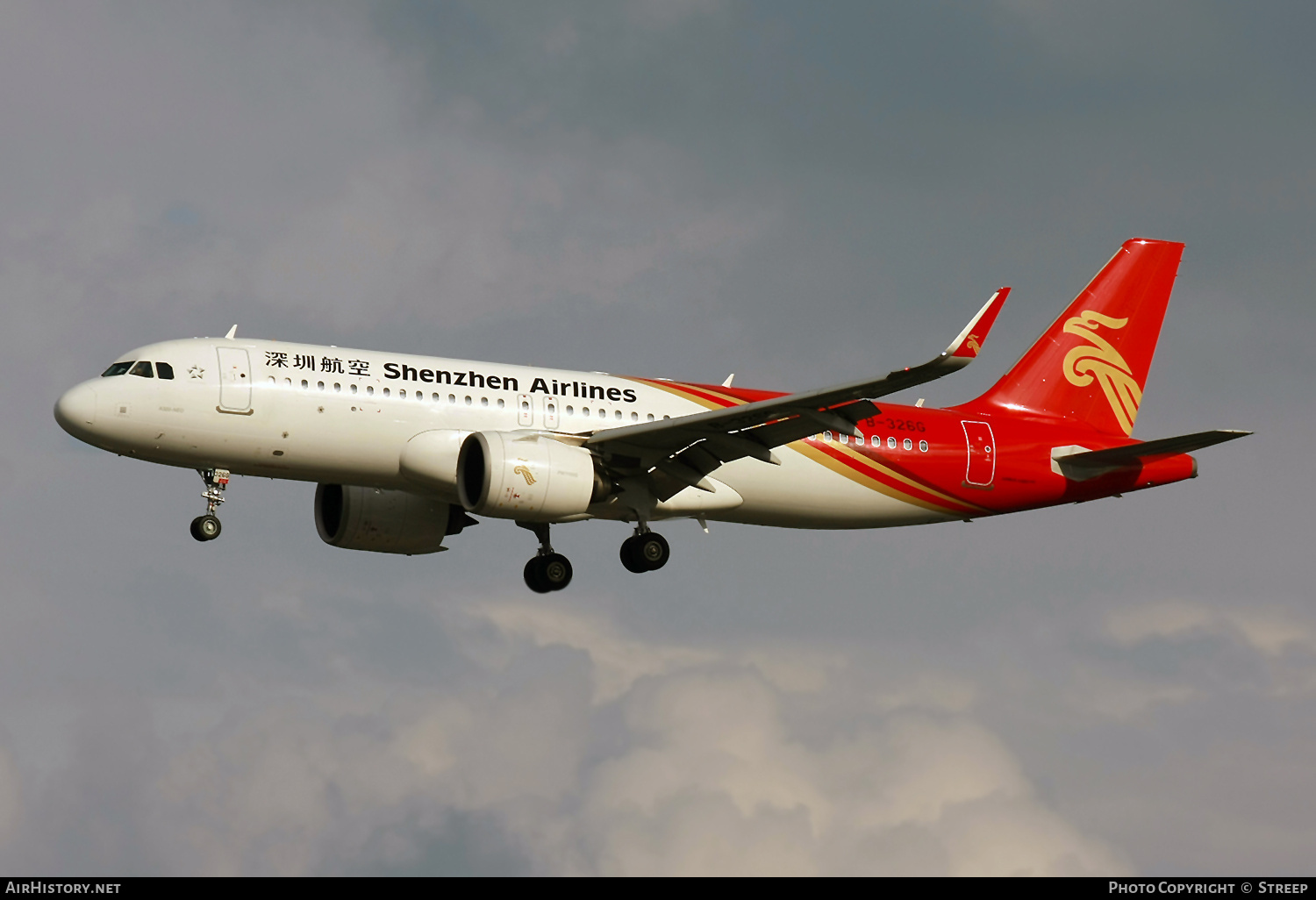 Aircraft Photo of B-326G | Airbus A320-251N | Shenzhen Airlines | AirHistory.net #737215