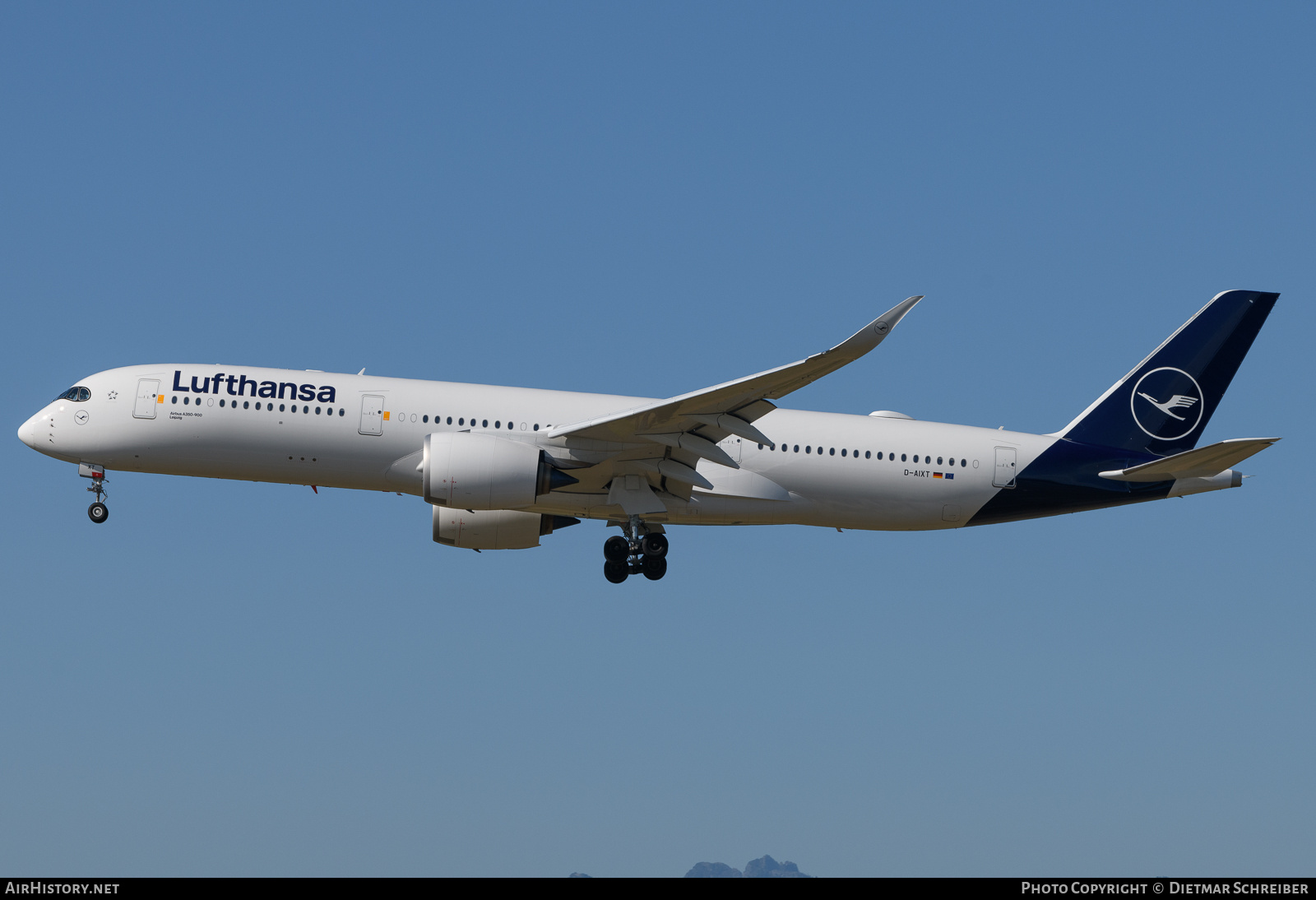 Aircraft Photo of D-AIXT | Airbus A350-941 | Lufthansa | AirHistory.net #737223