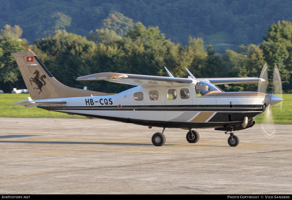 Aircraft Photo of HB-CQS | Cessna P210N Silver Eagle | AirHistory.net #737238