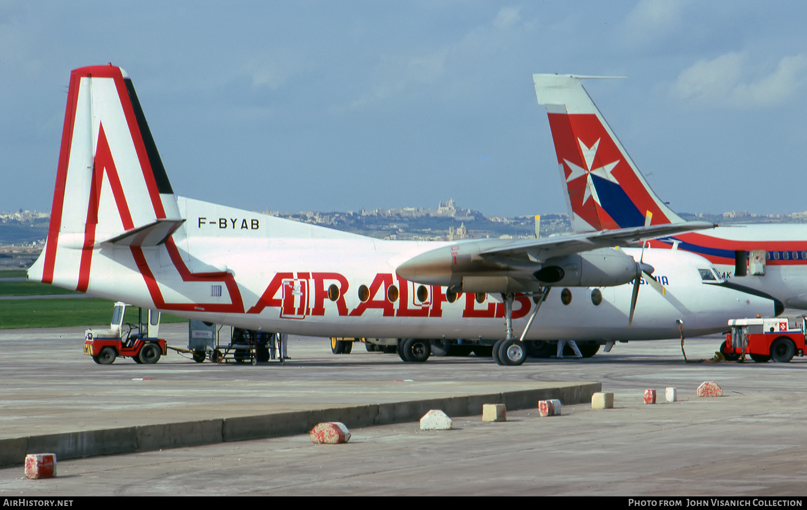 Aircraft Photo of F-BYAB | Fokker F27-600 Friendship | Air Alpes | AirHistory.net #737247