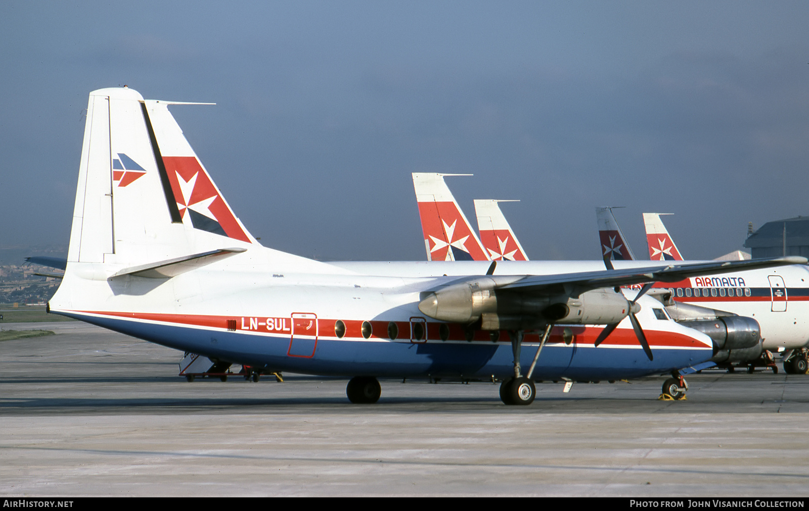 Aircraft Photo of LN-SUL | Fokker F27-100 Friendship | Air Executive Norway | AirHistory.net #737248