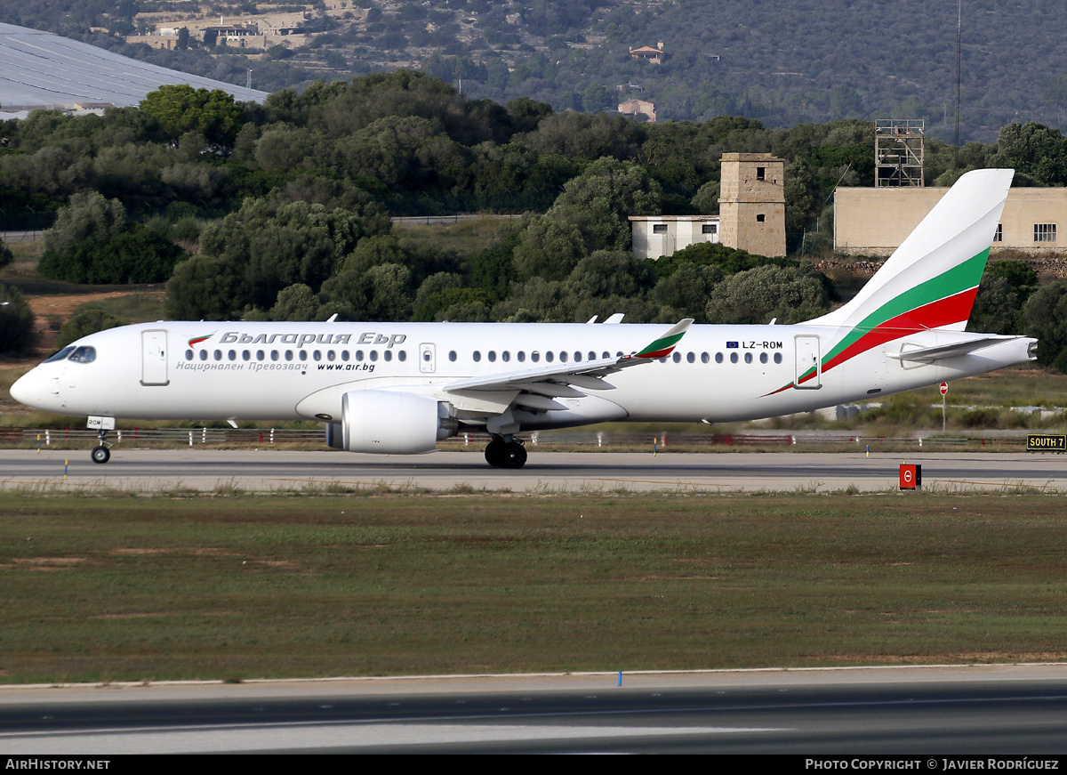 Aircraft Photo of LZ-ROM | Airbus A220-371 (BD-500-1A11) | Bulgaria Air | AirHistory.net #737252