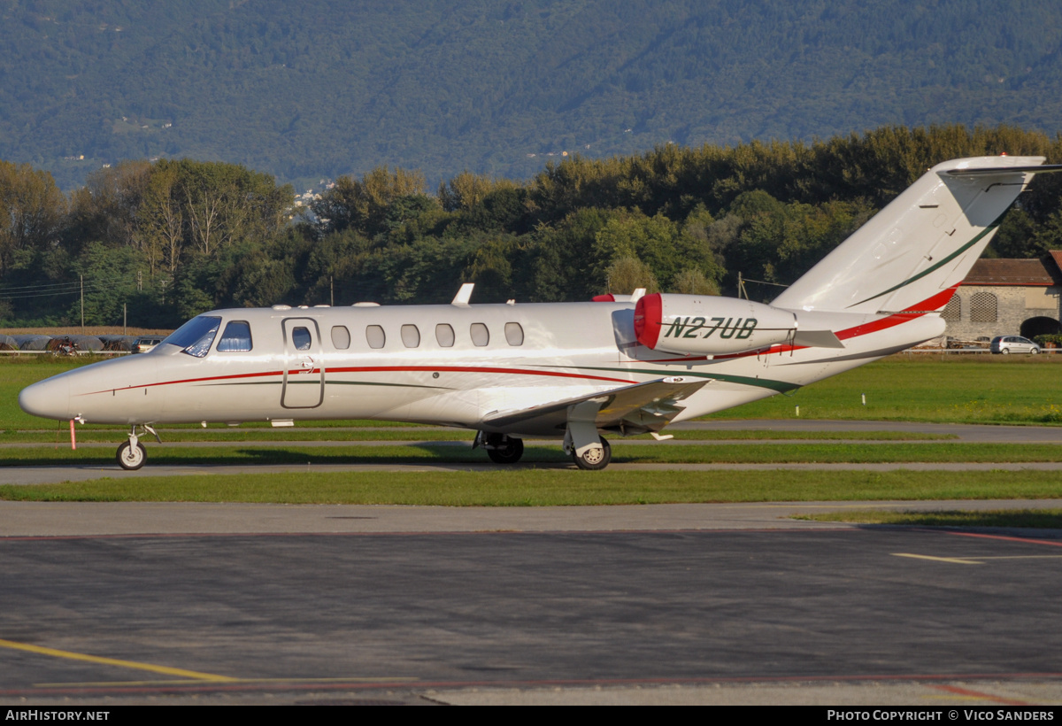 Aircraft Photo of N27UB | Cessna 525B CitationJet CJ3 | AirHistory.net #737257