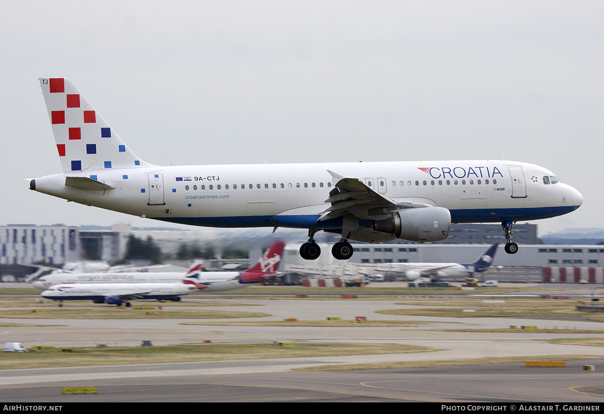 Aircraft Photo of 9A-CTJ | Airbus A320-214 | Croatia Airlines | AirHistory.net #737262