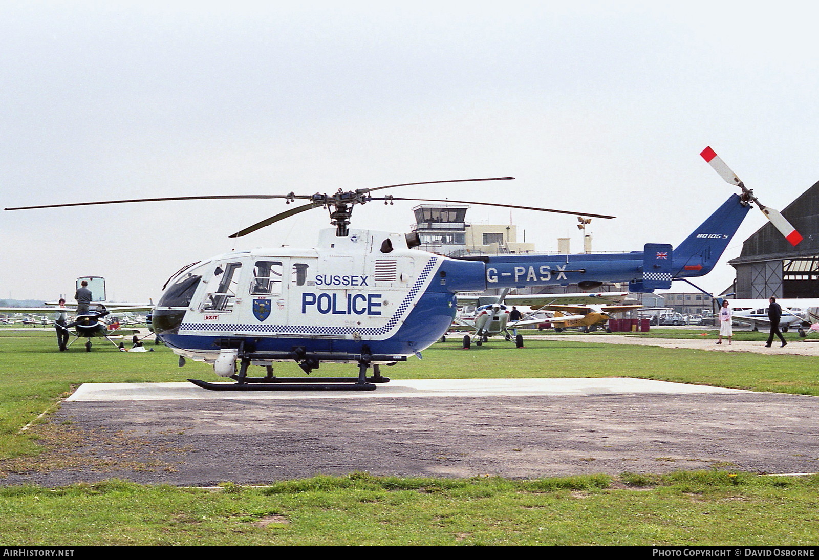 Aircraft Photo of G-PASX | MBB BO-105DBS-4 | Sussex Police | AirHistory.net #737268