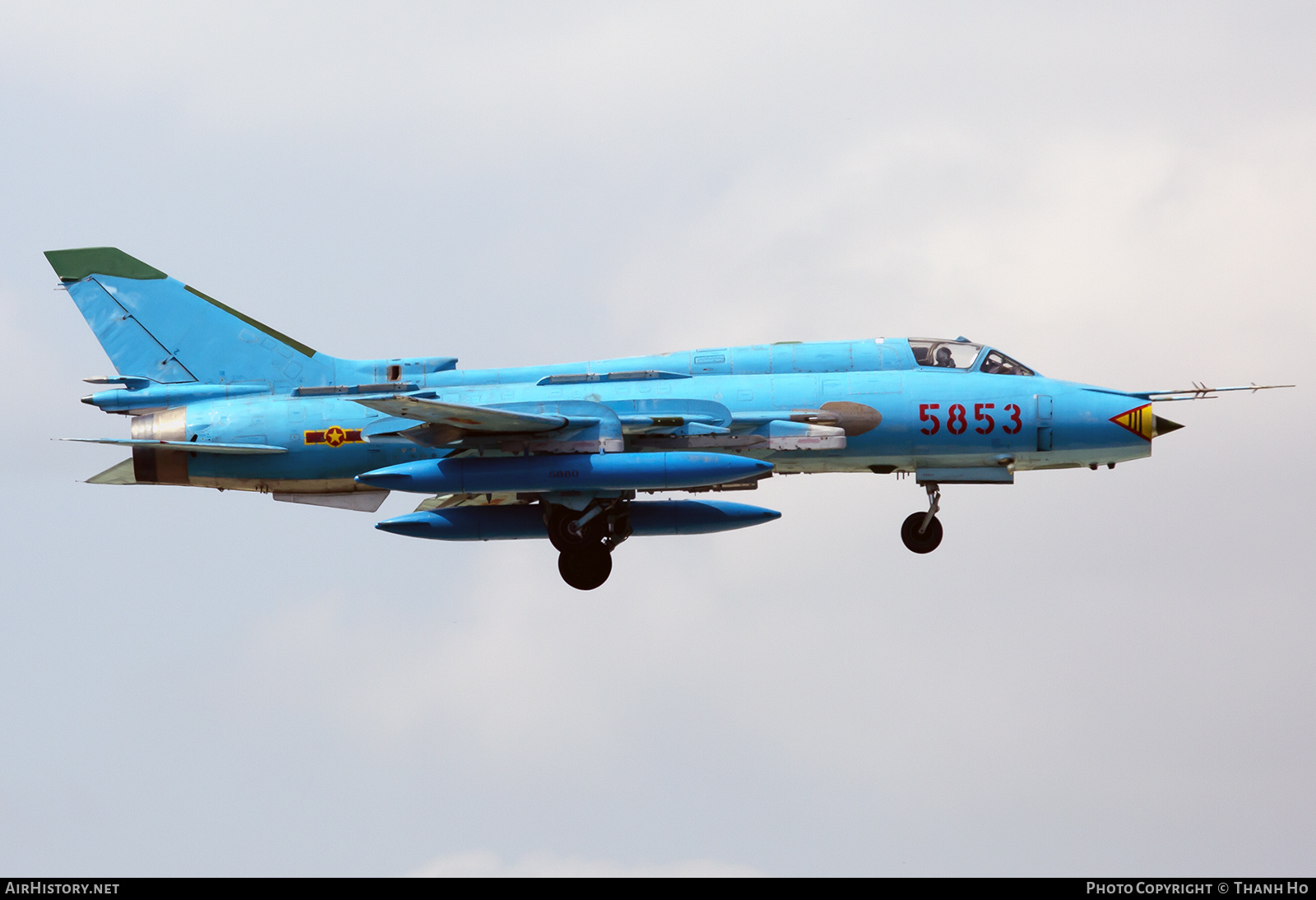 Aircraft Photo of 5853 | Sukhoi Su-22M4K | Vietnam - Air Force | AirHistory.net #737300