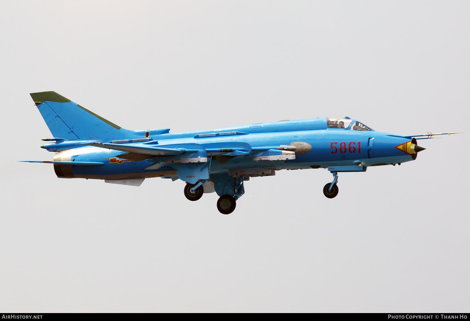 Aircraft Photo of 5861 | Sukhoi Su-22M4 | Vietnam - Air Force | AirHistory.net #737301