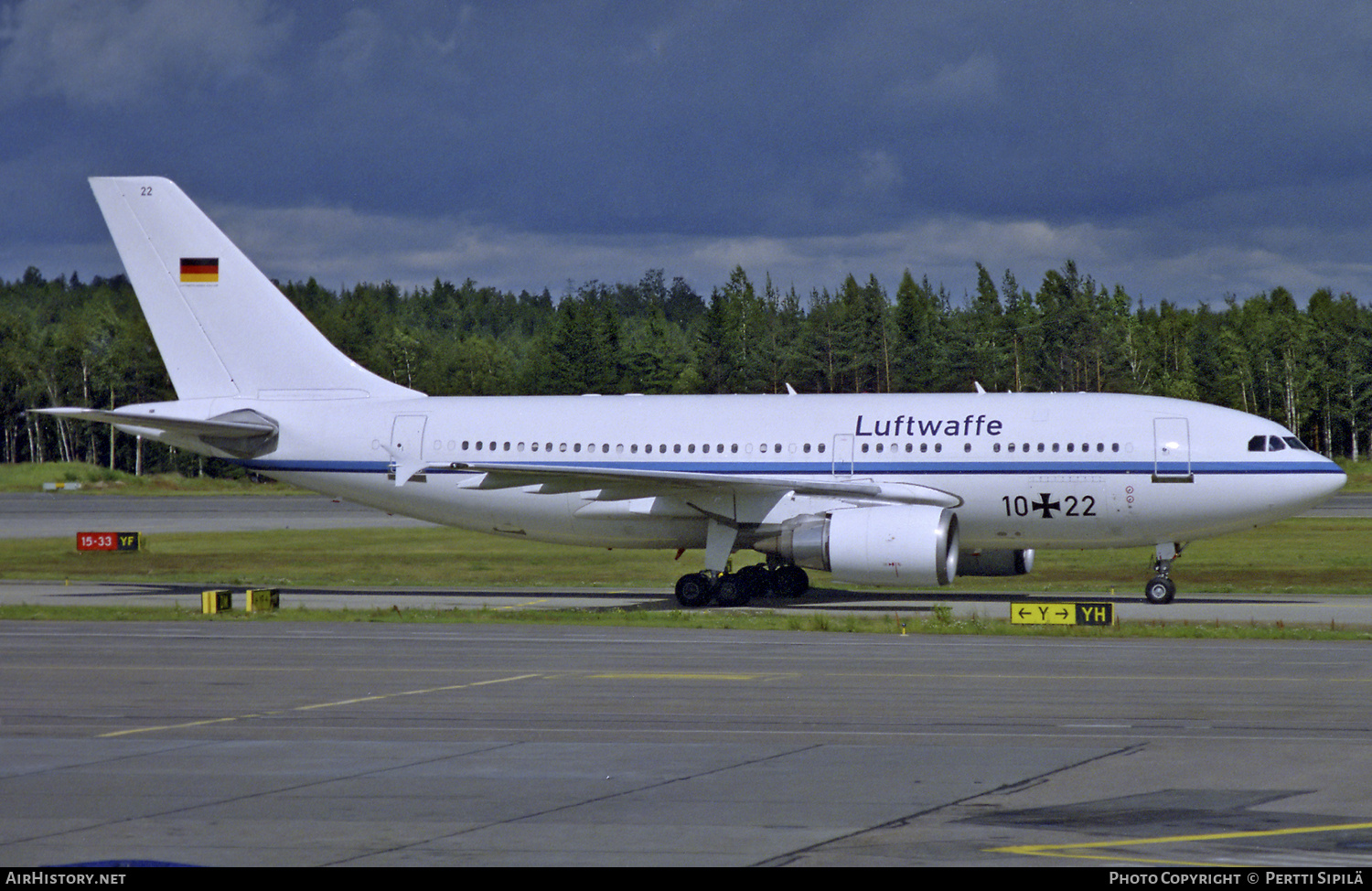 Aircraft Photo of 1022 | Airbus A310-304 | Germany - Air Force | AirHistory.net #737309