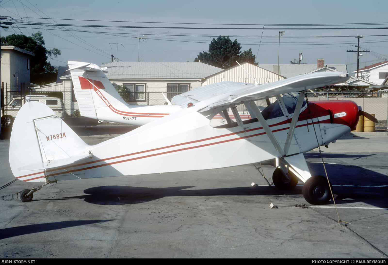 Aircraft Photo of N7692K | Piper PA-20 Pacer | AirHistory.net #737337