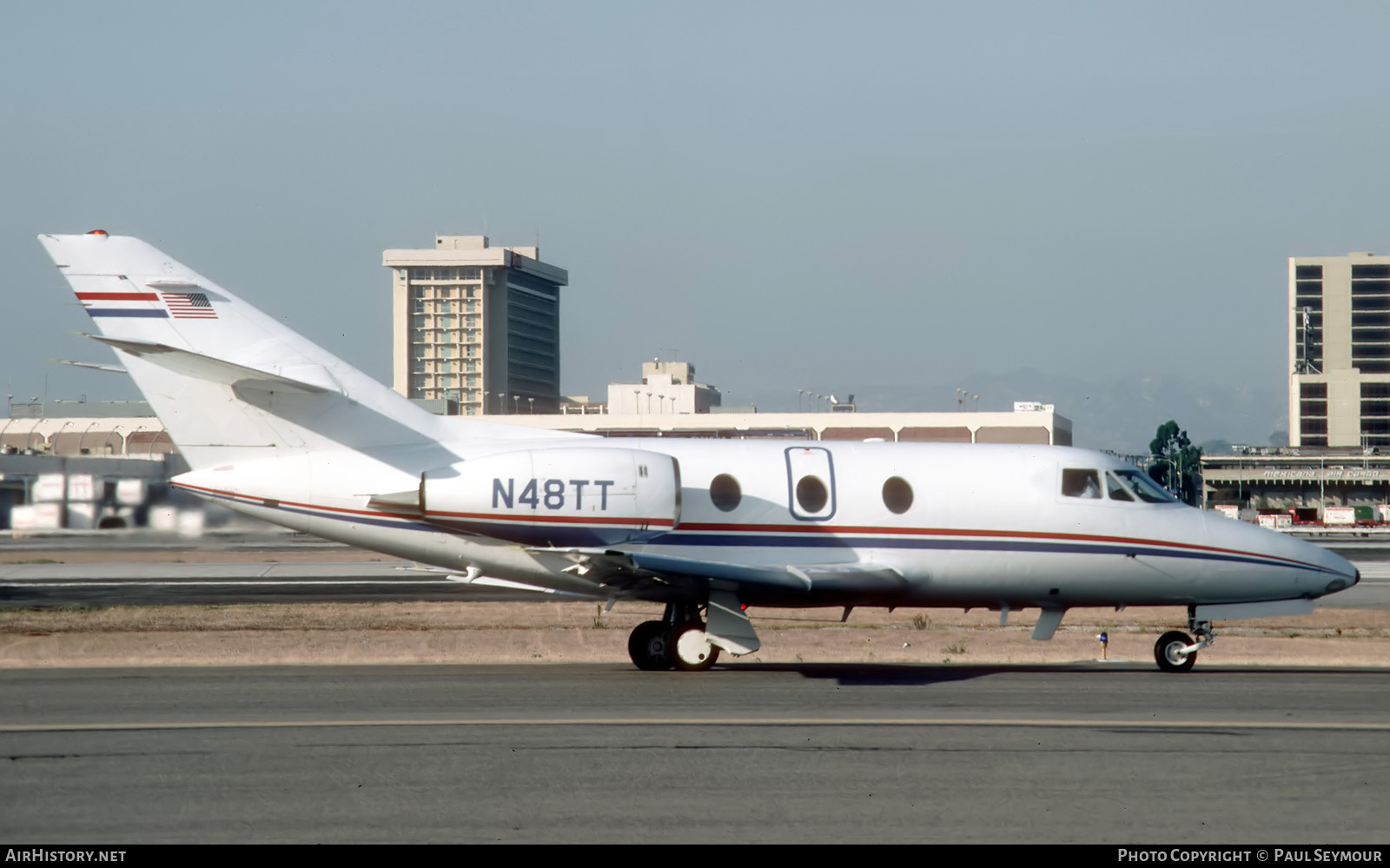 Aircraft Photo of N48TT | Dassault Falcon 10 | AirHistory.net #737338