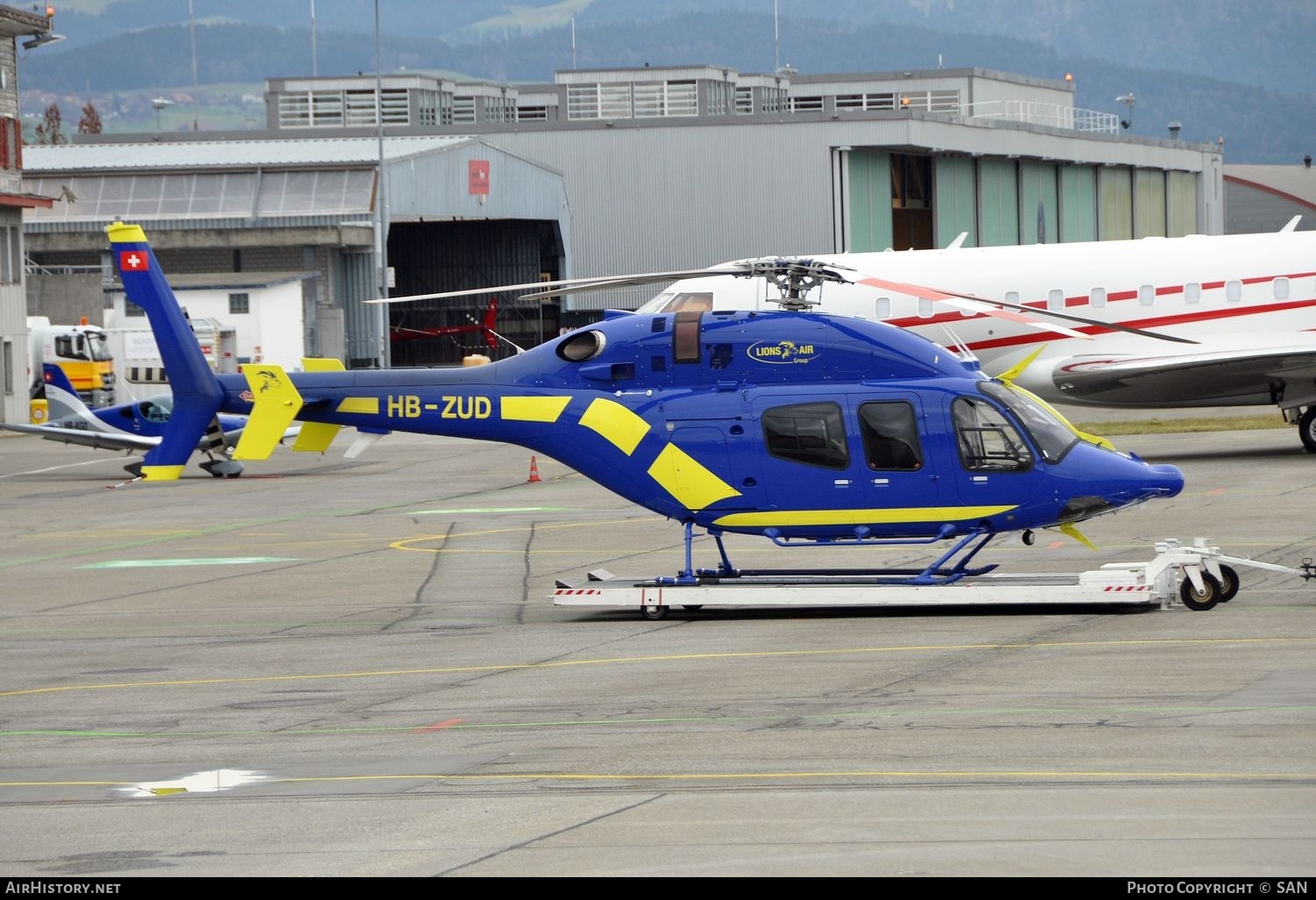 Aircraft Photo of HB-ZUD | Bell 429 Global Ranger | Lions Air | AirHistory.net #737343