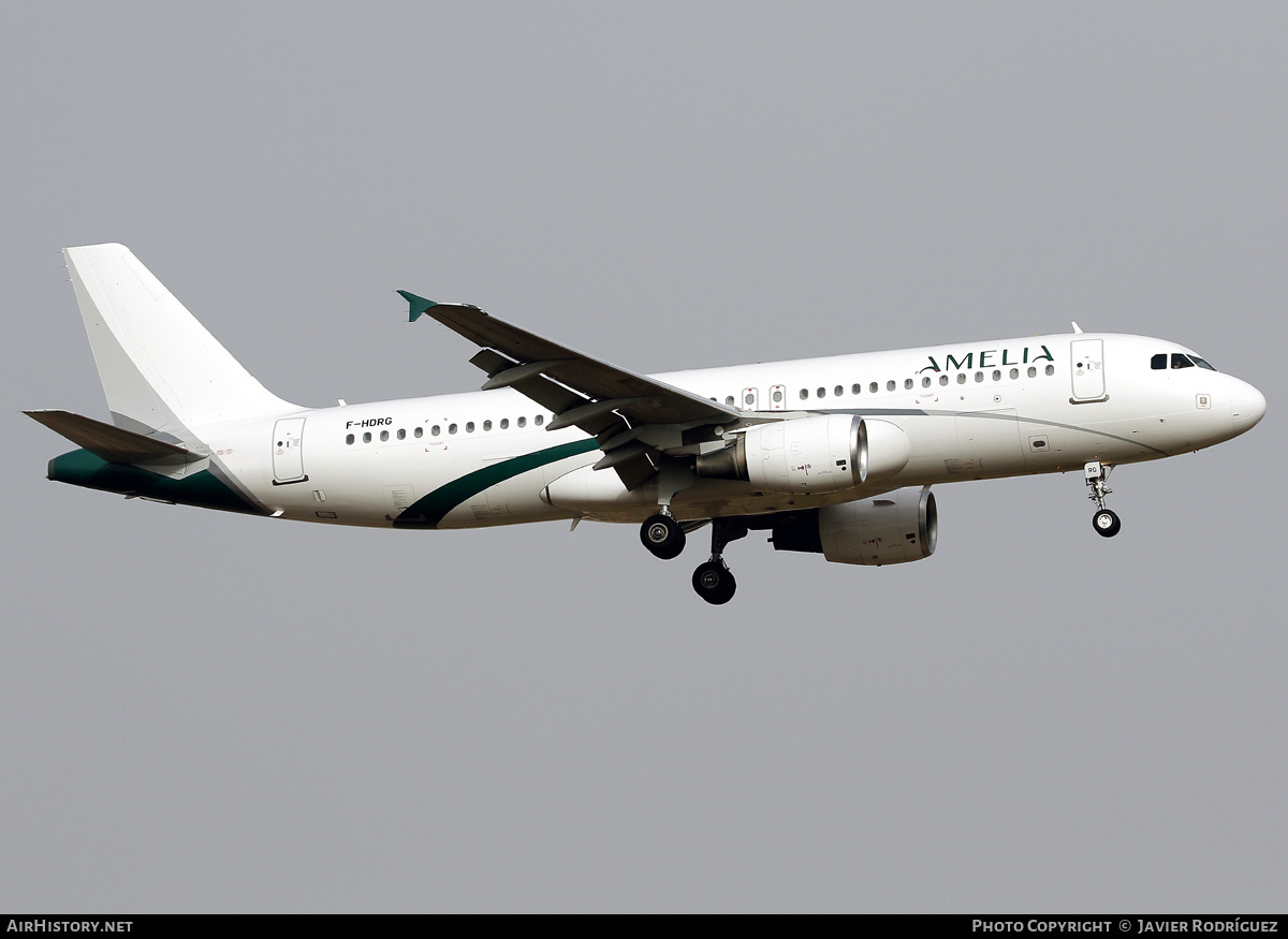 Aircraft Photo of F-HDRG | Airbus A320-214 | Amelia | AirHistory.net #737353