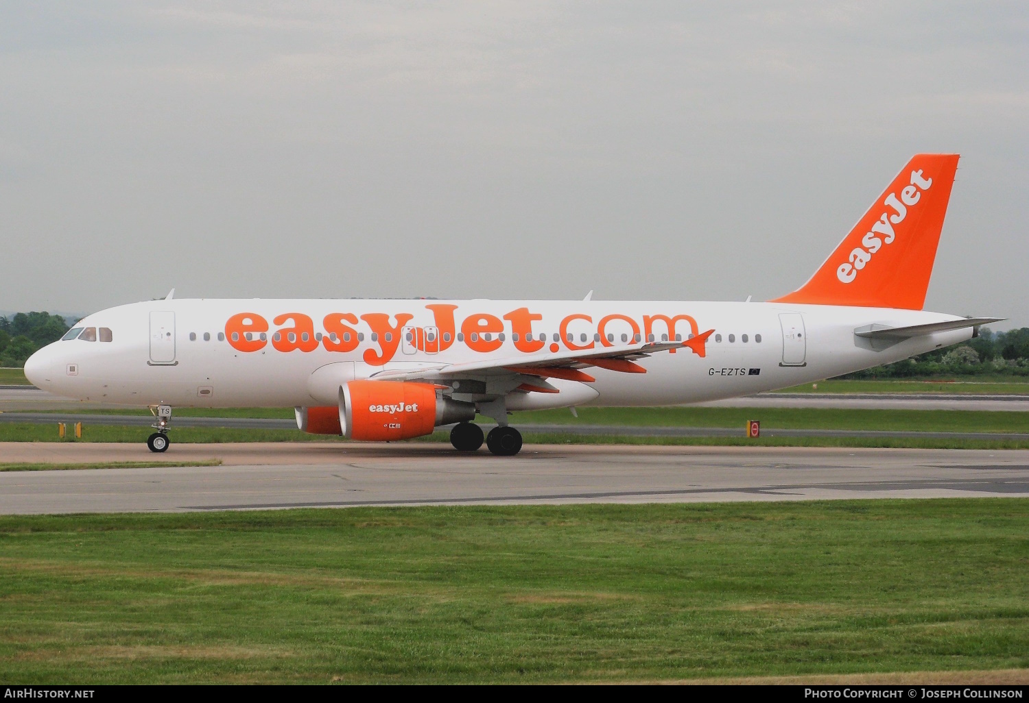 Aircraft Photo of G-EZTS | Airbus A320-214 | EasyJet | AirHistory.net #737362