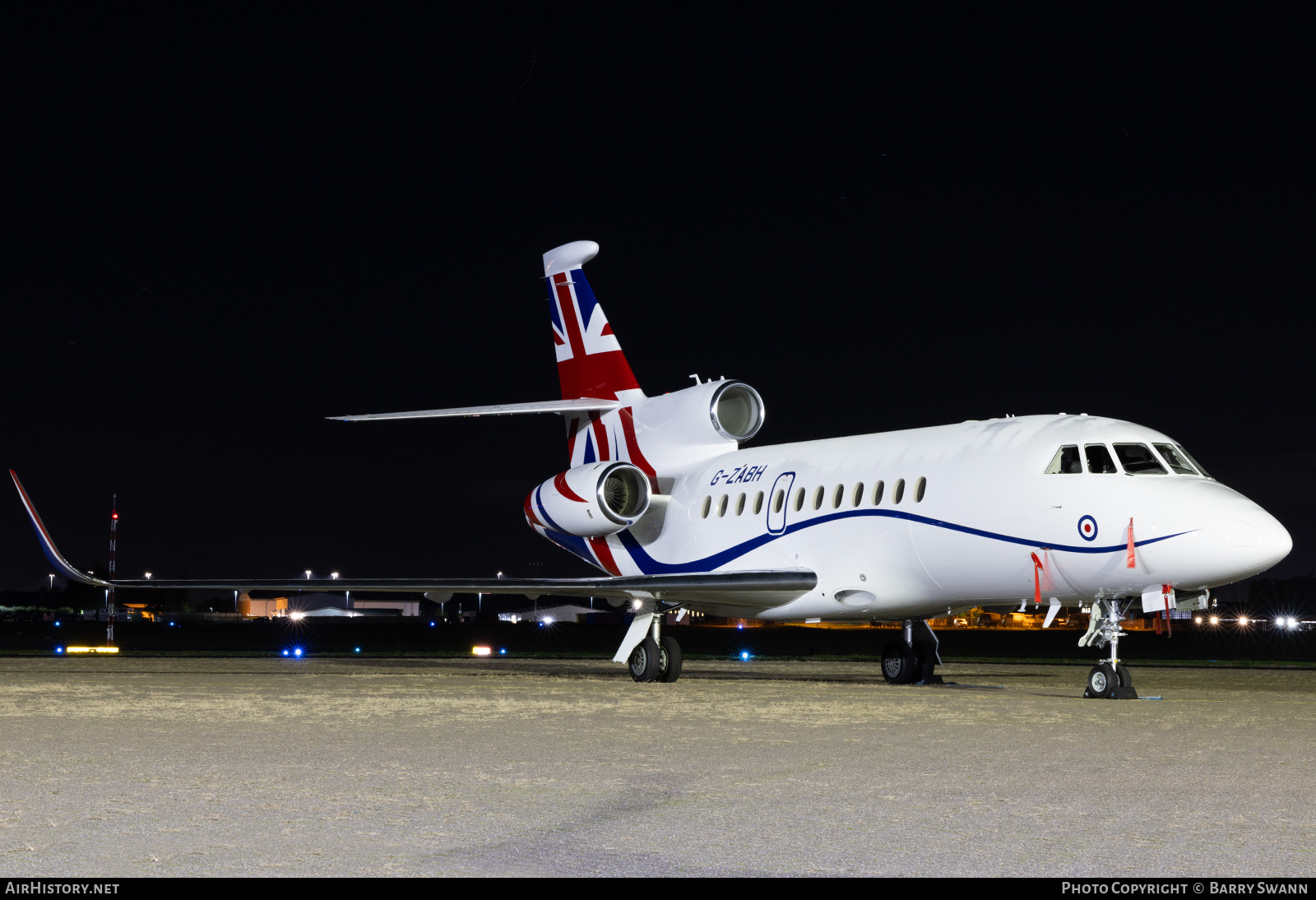 Aircraft Photo of G-ZABH | Dassault Falcon 900LX Envoy IV CC.1 | UK - Air Force | AirHistory.net #737363