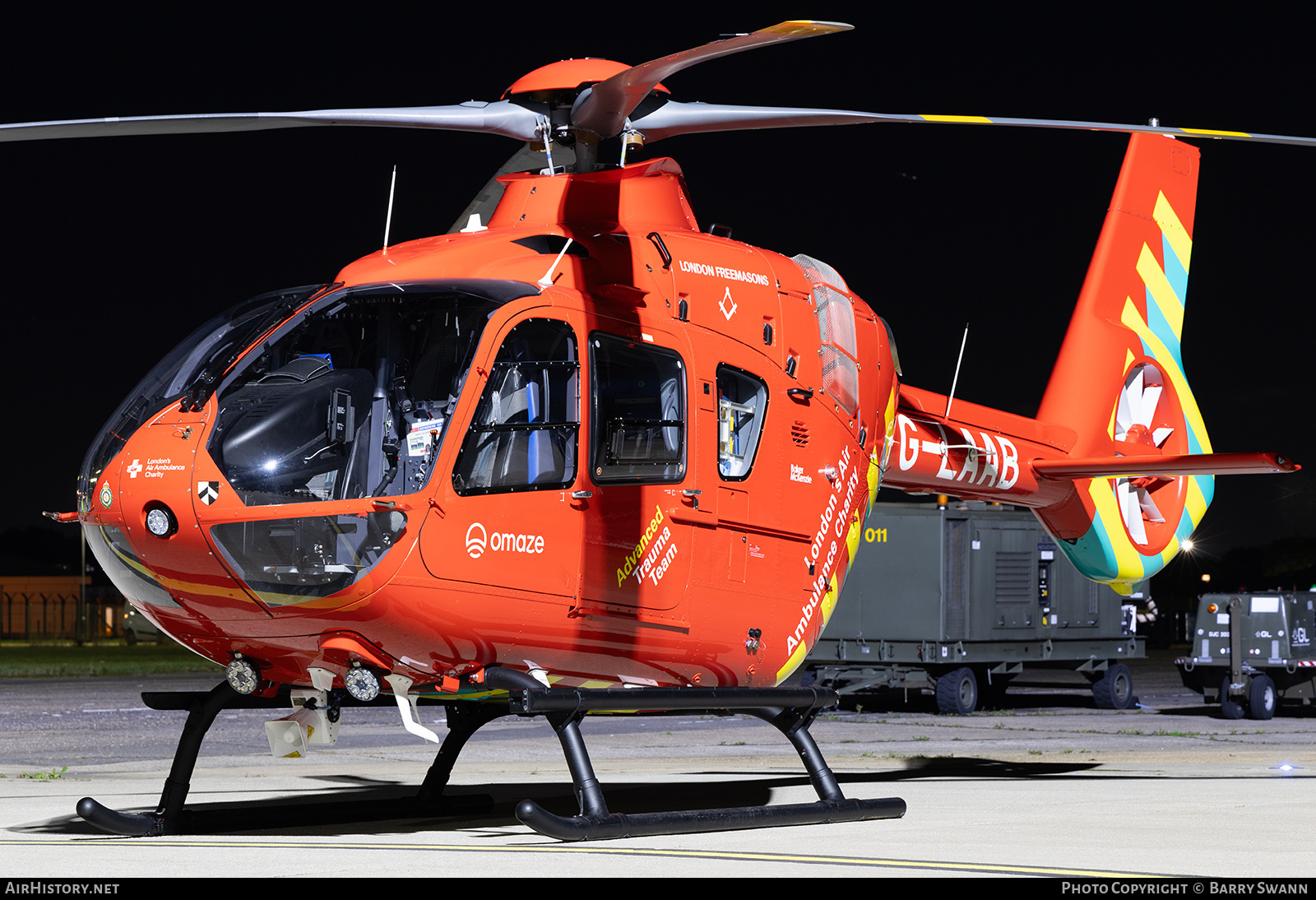 Aircraft Photo of G-LAAB | Airbus Helicopters H-135 | London's Air Ambulance | AirHistory.net #737373
