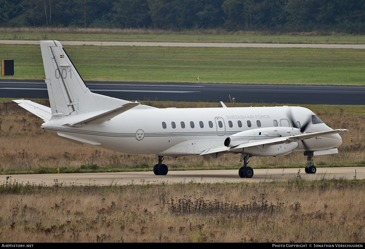 Aircraft Photo of 100001 / 001 | Saab Tp100 (340B) | Sweden - Air Force | AirHistory.net #737378