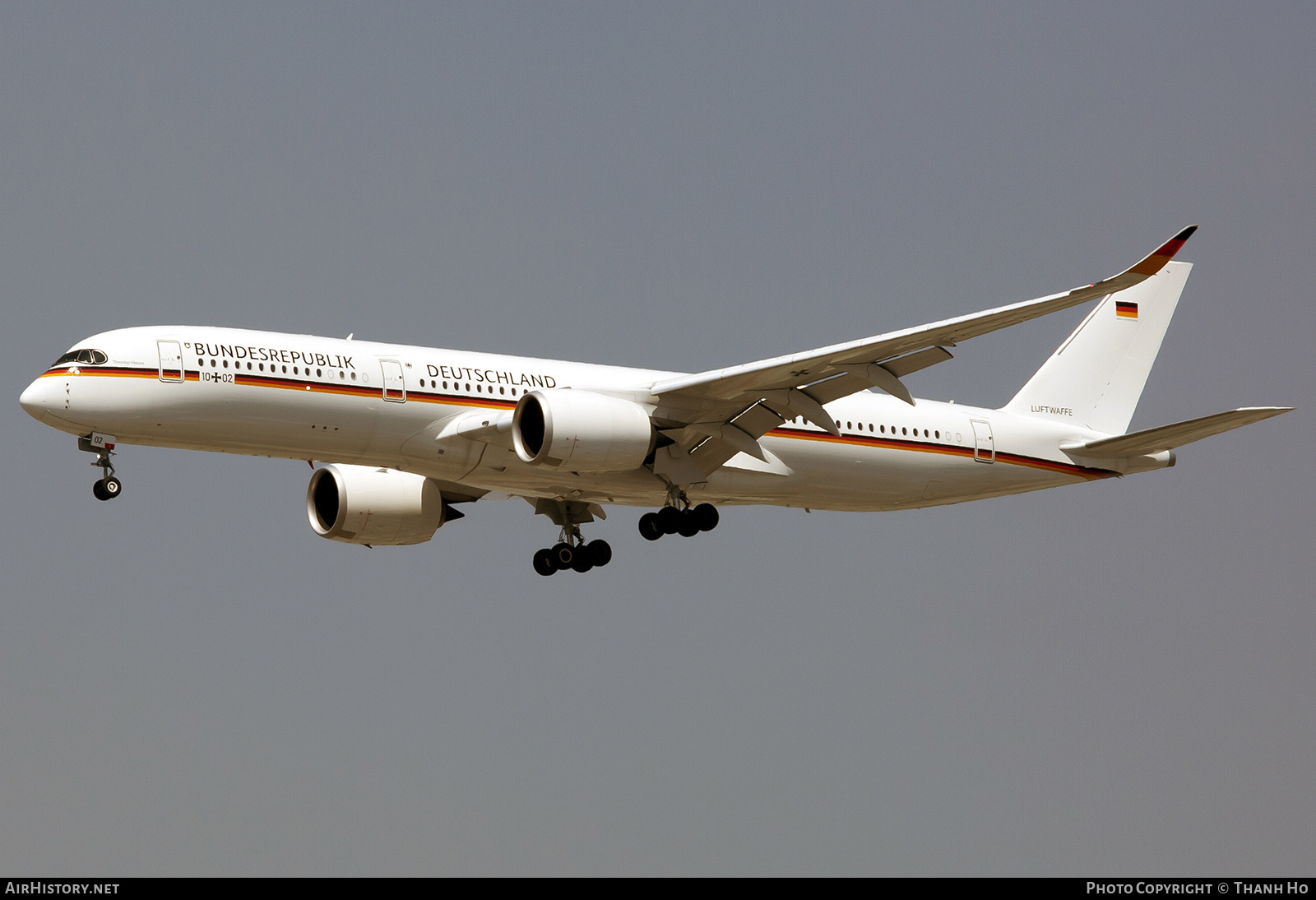 Aircraft Photo of 1002 | Airbus A350-941 | Germany - Air Force | AirHistory.net #737384