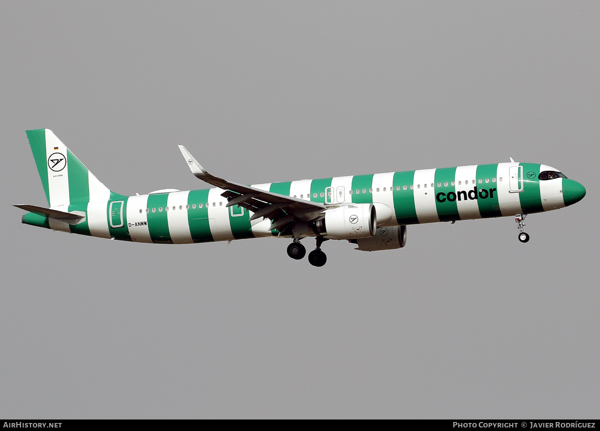 Aircraft Photo of D-ANMW | Airbus A321-271NX | Condor Flugdienst | AirHistory.net #737386